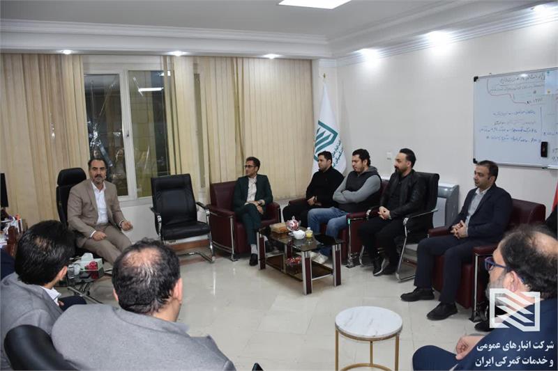 دیدار دکتر سلیمی با پرسنل حوزه معاونت عملیات شرکت انبارهای عمومی و خدمات گمرکی ایران