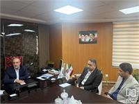 نشست مدیرعامل شرکت انبارهای عمومی و خدمات گمرکی بازرگان با مدیرکل راهداری و حمل و نقل جاده ای استان آذربایجانغربی 2